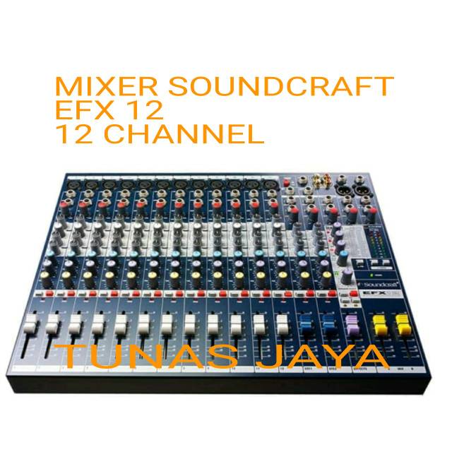 MIXER SOUNDCRAFT EFX 12