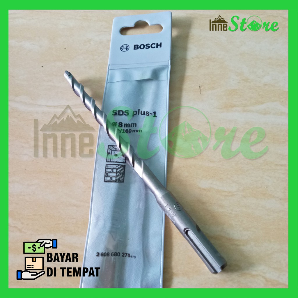 Mata Bor Beton 8mm SDS plus Bosch Mata Bor Tembok 8 mm