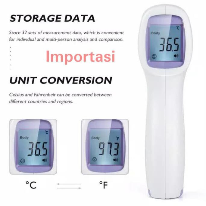 Infrared Thermometer Contactless Termometer Suhu Ukur Temperatur Badan - Gf Z99Y Mekarsari708