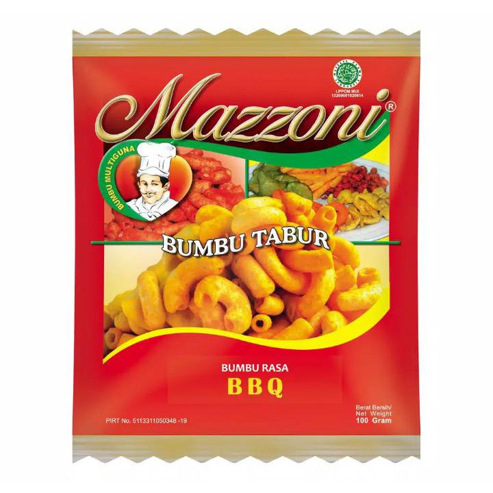 

ANEKA SNACK Mazzoni Bumbu Tabur Rasa BBQ / Barbeque 100 Gram