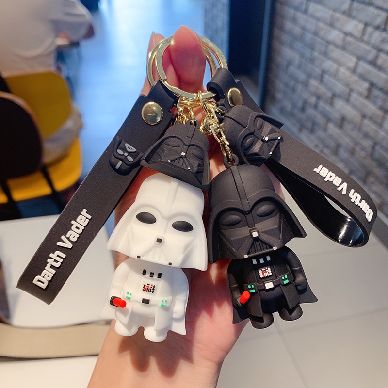 Mainan Gantungan Kunci Bentuk Action Figure Star Wars Darth Vader Super Heros Deadpool Untuk Hadiah Ulang Tahun Anak