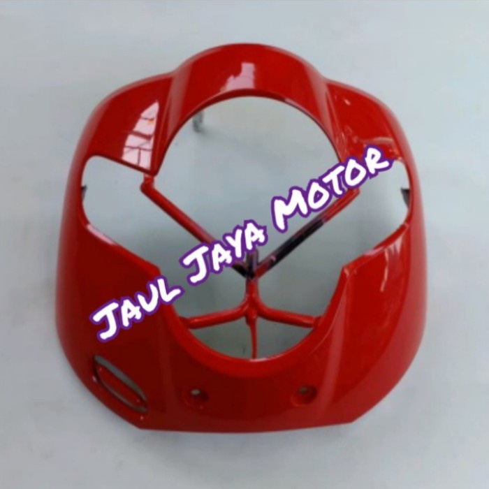 Cover Body Tameng Depan Scoopy Fi New New Donat 2018-2020 Merah Cabe