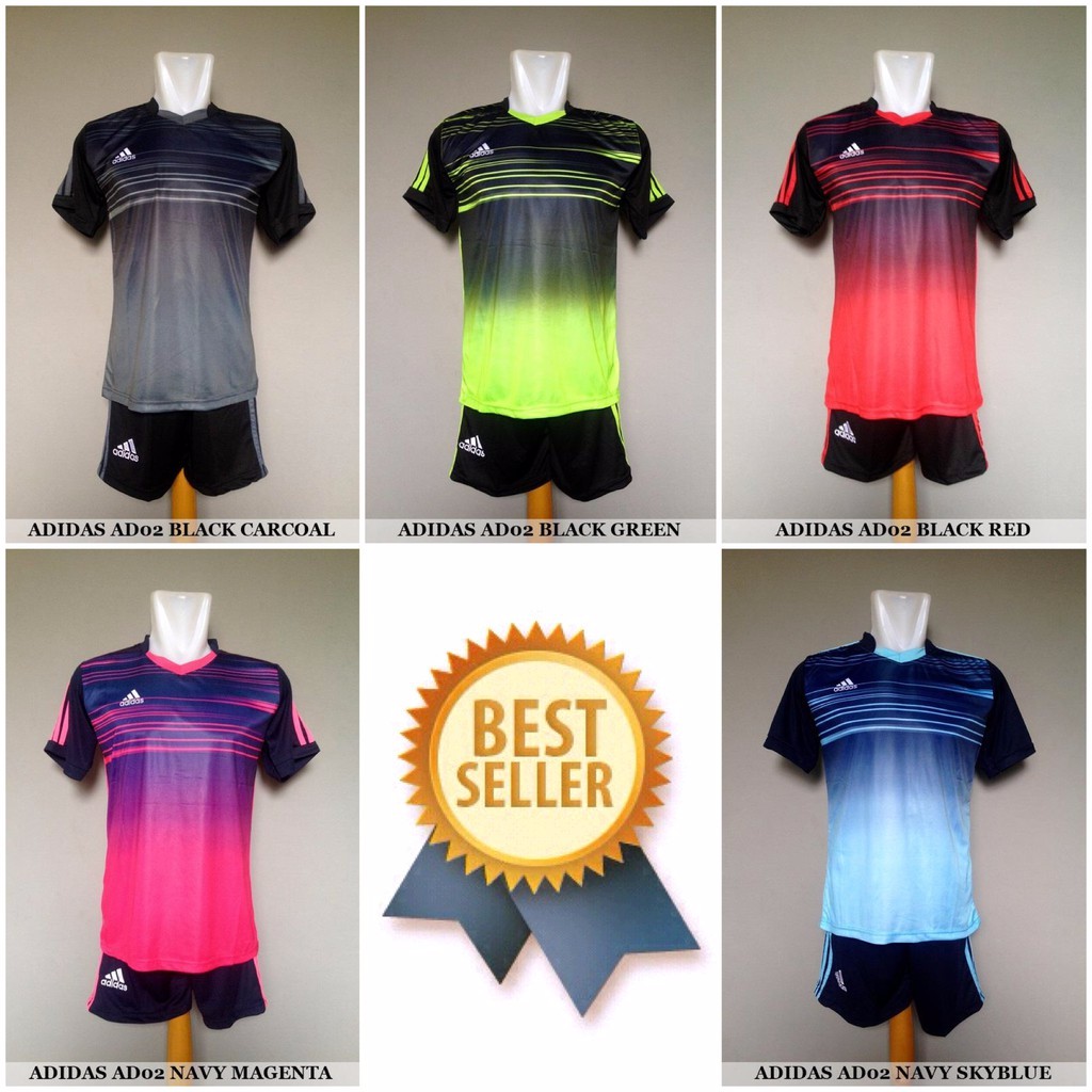 Baju Jersey Futsal Printing Merah Biru Shopee Indonesia