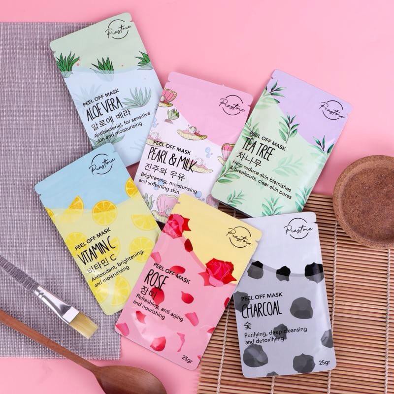 MASKER PEEL OFF (Peel Off Mask) 6 VARIAN By Prastore.Sub