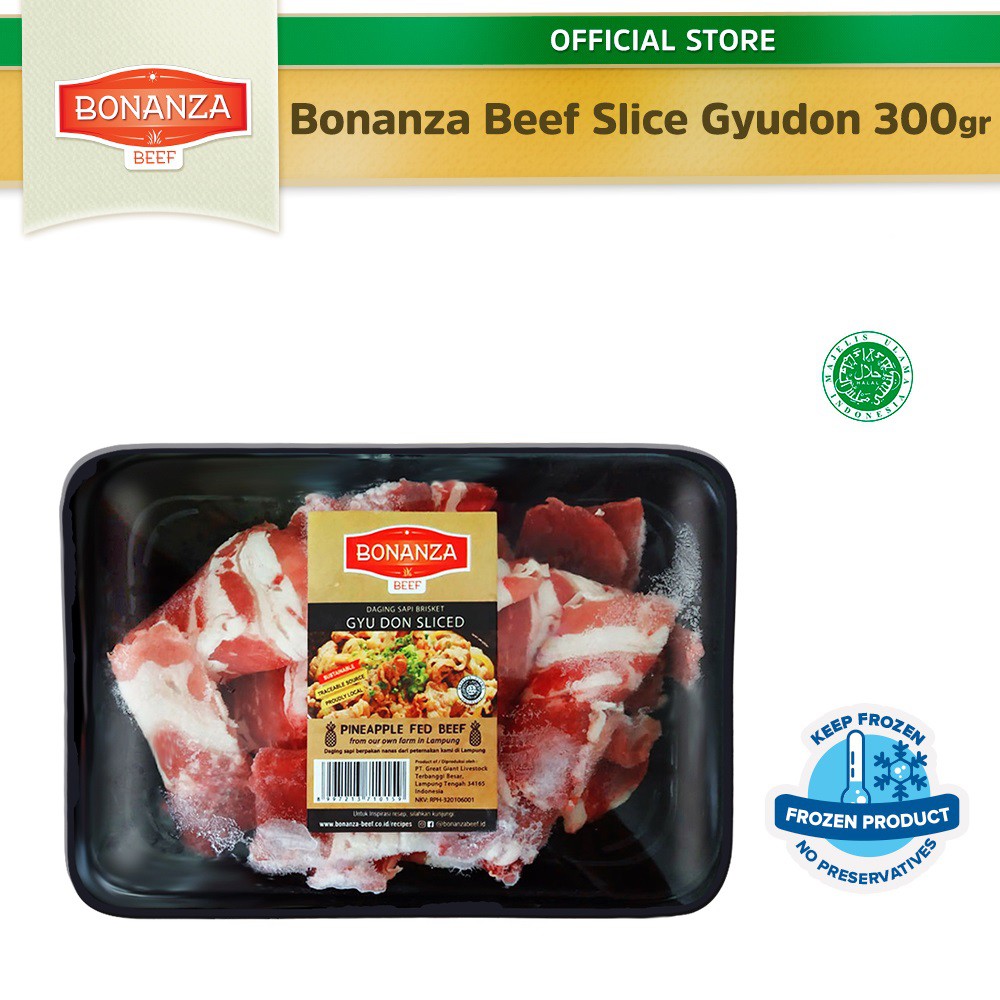 

Bonanza Beef Slice Gyudon 300gr
