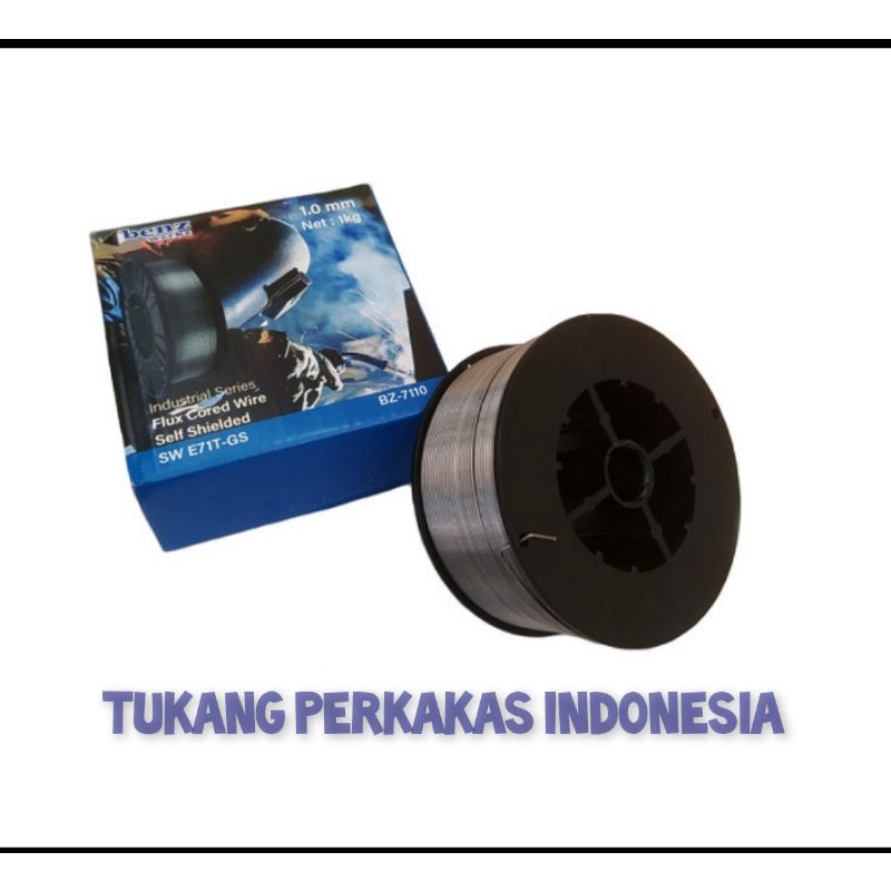 KAWAT LAS FLUX CORE 1MM 1KG / KAWAT LAS MIG TANPA GAS