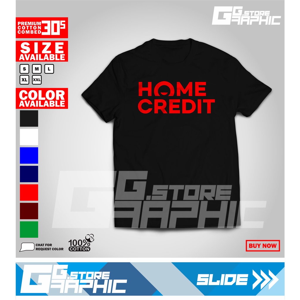 Baju Kaos Home Credit