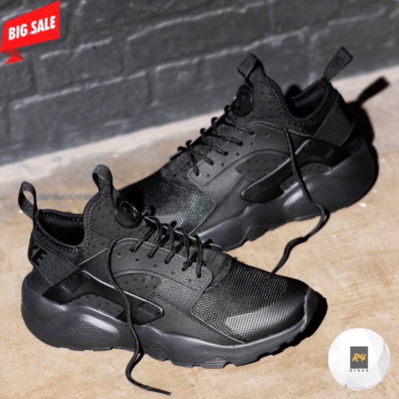 NIKE AIR HUARACHE ULTRA ALL BLACK ORIGINAL 100% BNWB | SEPATU NIKE ORIGINAL