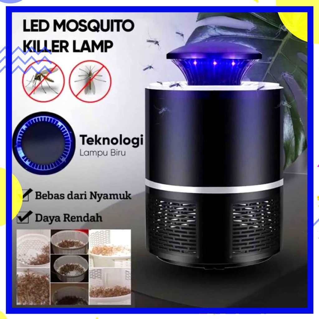 Mosquito Killer / Alat Perangkap Nyamuk / Serangga - Perangkap Nyamuk Elektrik Mosquito Portable Usb Penangkap Nyamuk