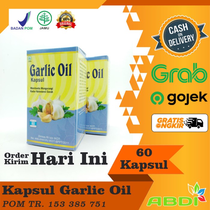 

Kapsul Garlic Oil 77-Griya an Nuur