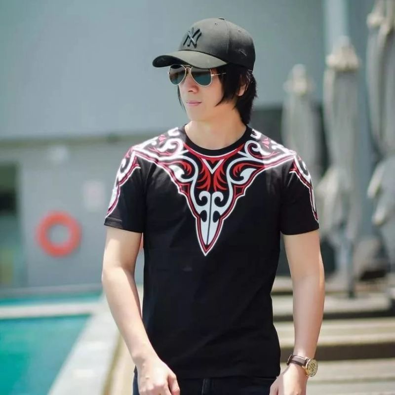 KAOS BATAK CKT GORGA DADA SEGITIGA HITAM