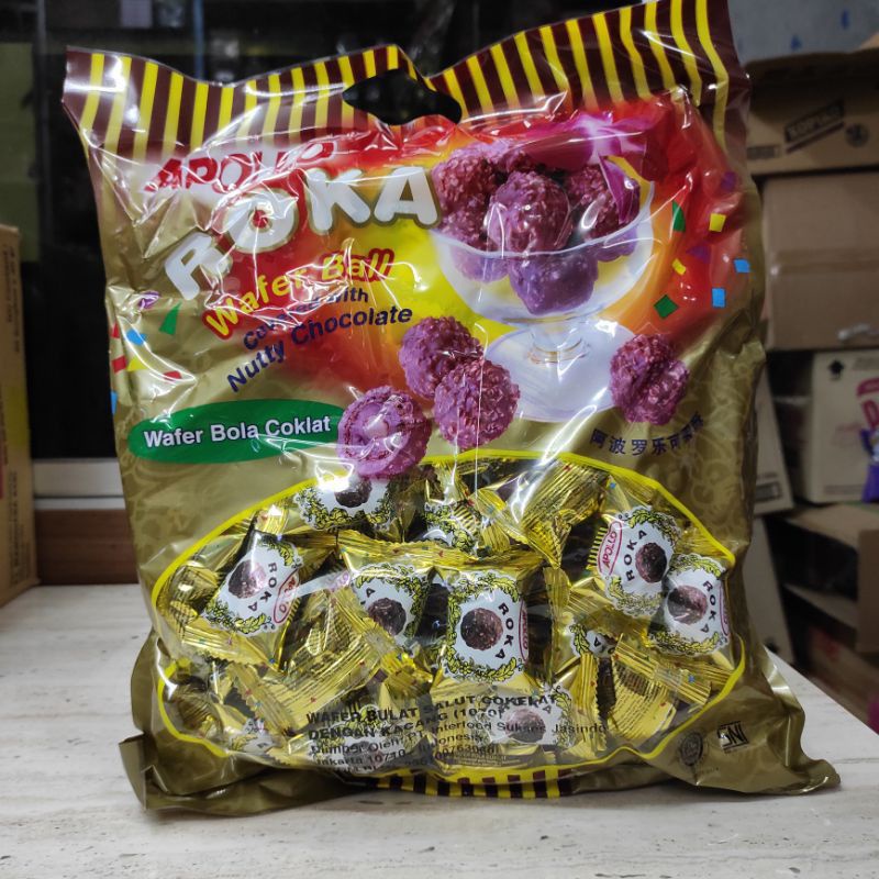

Roka Wafer Ball isi 50pcs
