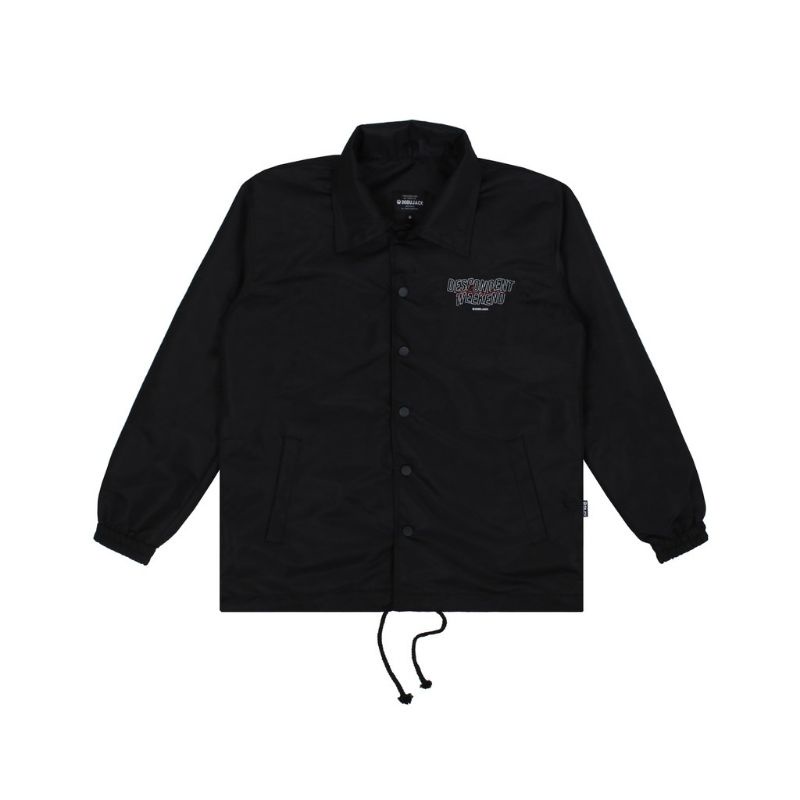 JAKET COACH DOBUJACK BLACK-DESPON |JAKET COACH UNISEX