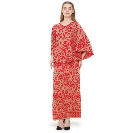 Terbaru Setelan Wanita BRANDED Dress Batik Wanita JV Baju Pesta Cewek Elegan Berkualitas