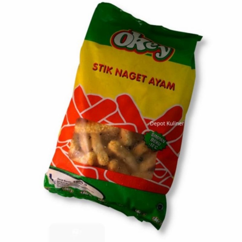 Depot Kuliner Okey Stick Naget Ayam 1000G