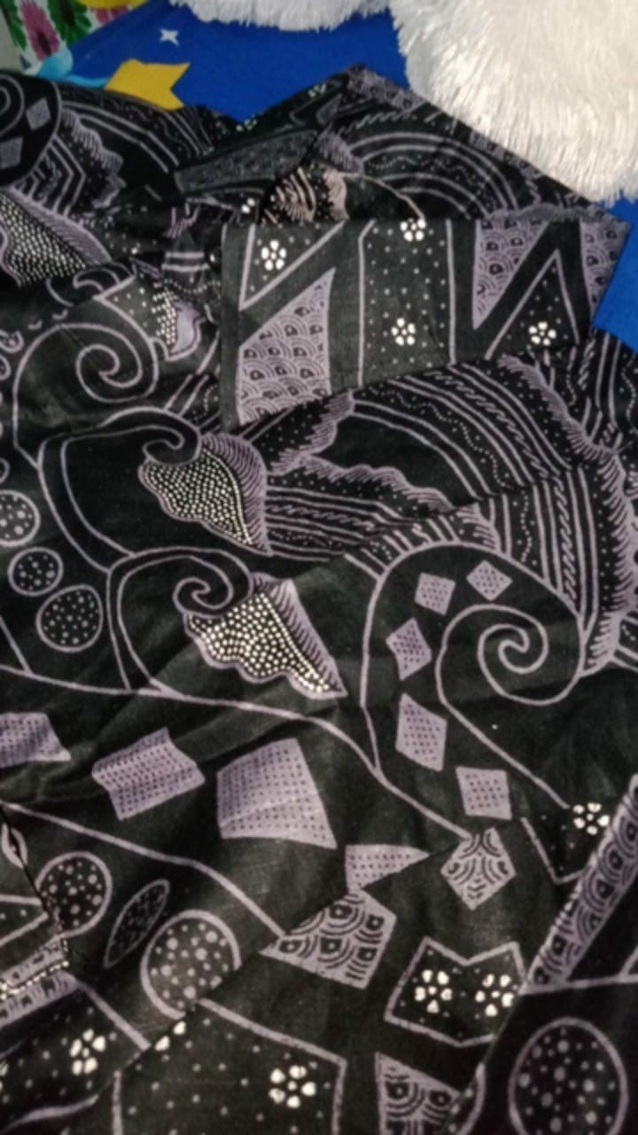 Kemeja Batik Pria Lengan Panjang Size M L Xl Xxl Bswart Batik Hrb026