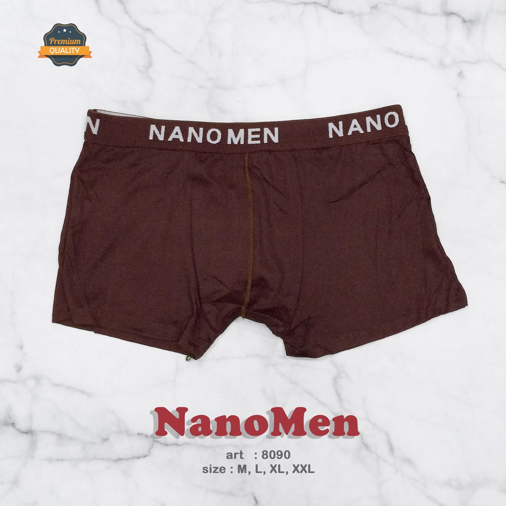 NANOMEN | Celana Dalam Pria / Celana Dalam Segi4 Pria / art NM 8090