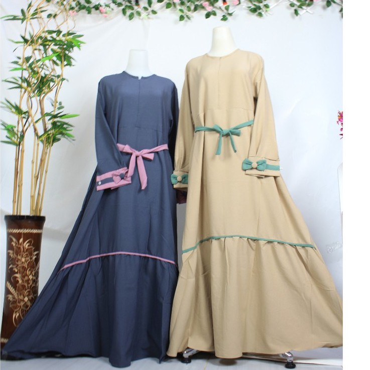 ITYCREPE DRESS SYARI anata nadhira yasmin kriwil akukarissa akukarisa