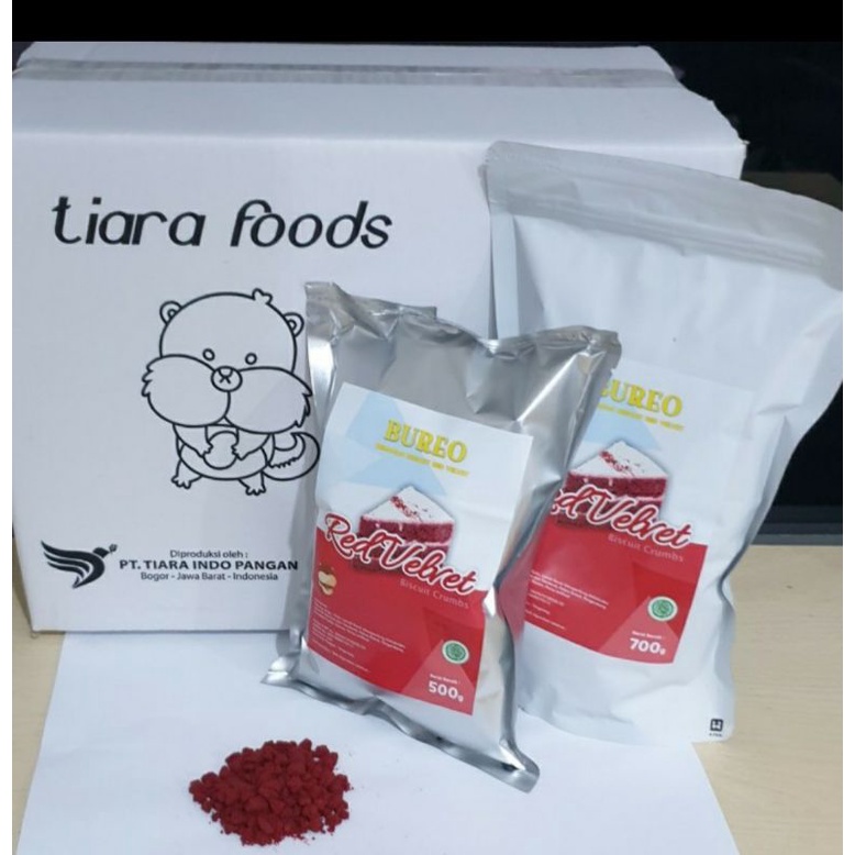 

Bureo Red Velvet biskuit biscuit crumble 700 gram