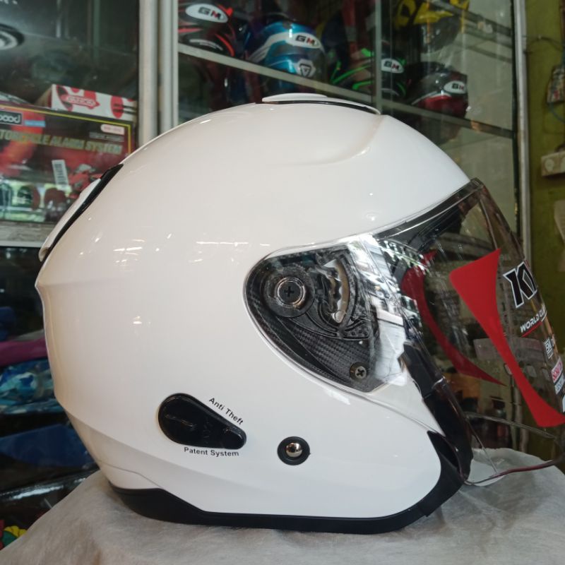 Jual Helm Kyt Kyoto Solid Polos Original Kyt Helm Half Face Helm Trendi