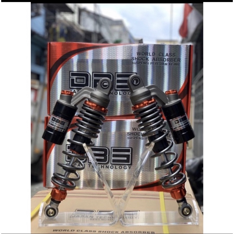 SHOCKBREAKER TABUNG RX KING CB 100 SUPRA KHARISMA UK 320MM dan 340mm DBS ORIGINAL MODEL KTC EXTREAM-Grey Gp series 340mm