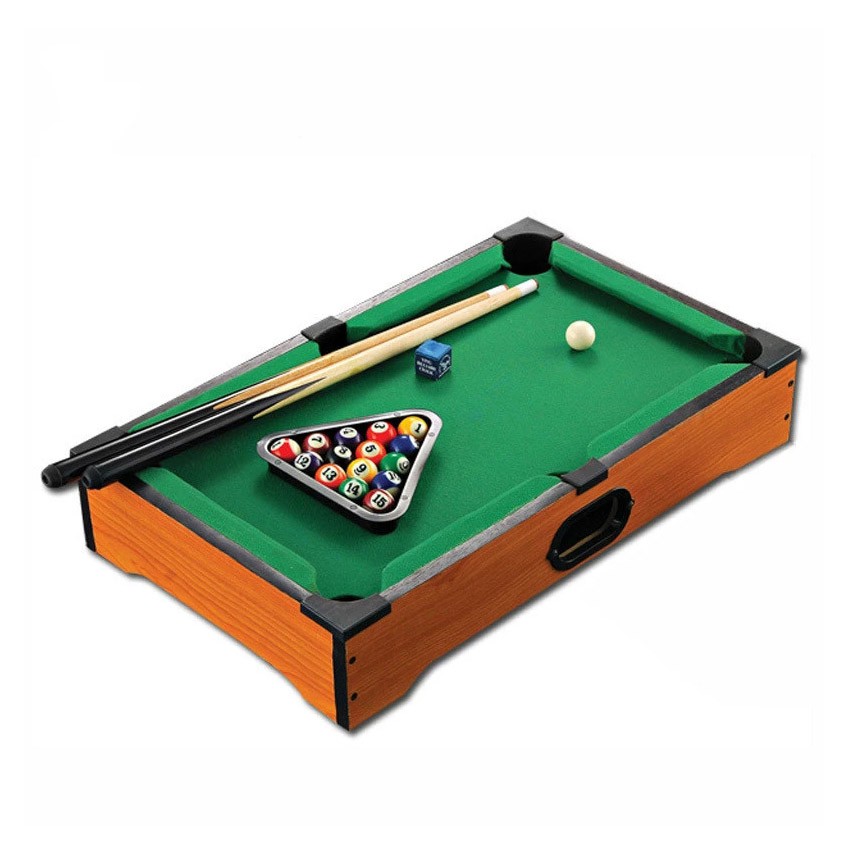 -IKIAELO- Mini Desktop Pool Billiard Biliar Table Meja Biliar Kecil Mainan Kado Anak