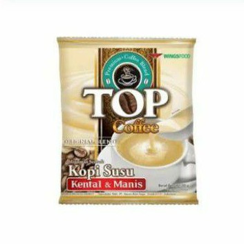 

TOP Coffe Susu Kental Manis isi 12 saset