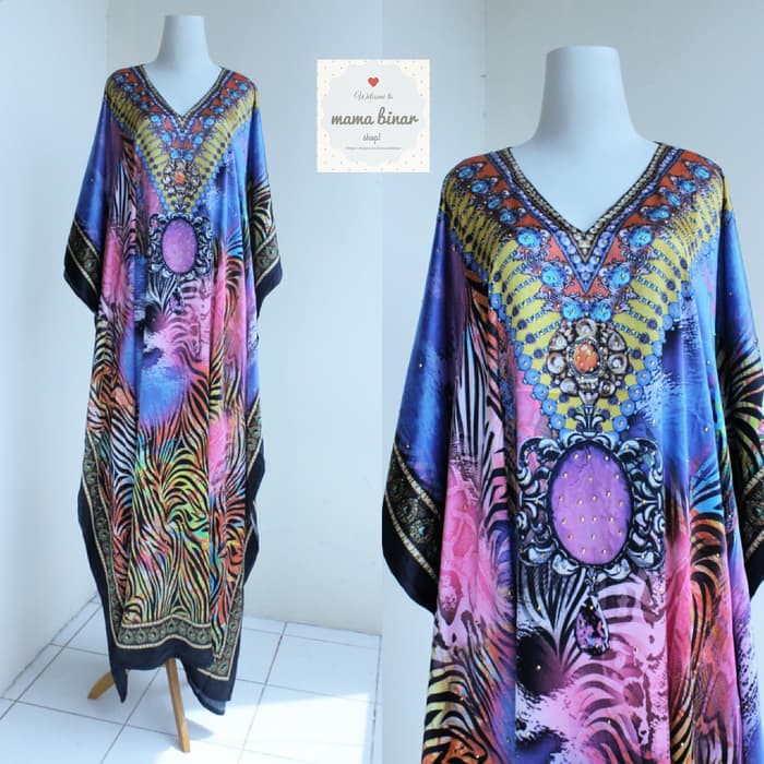 Kaftan Jumbo India Satin Silk 11