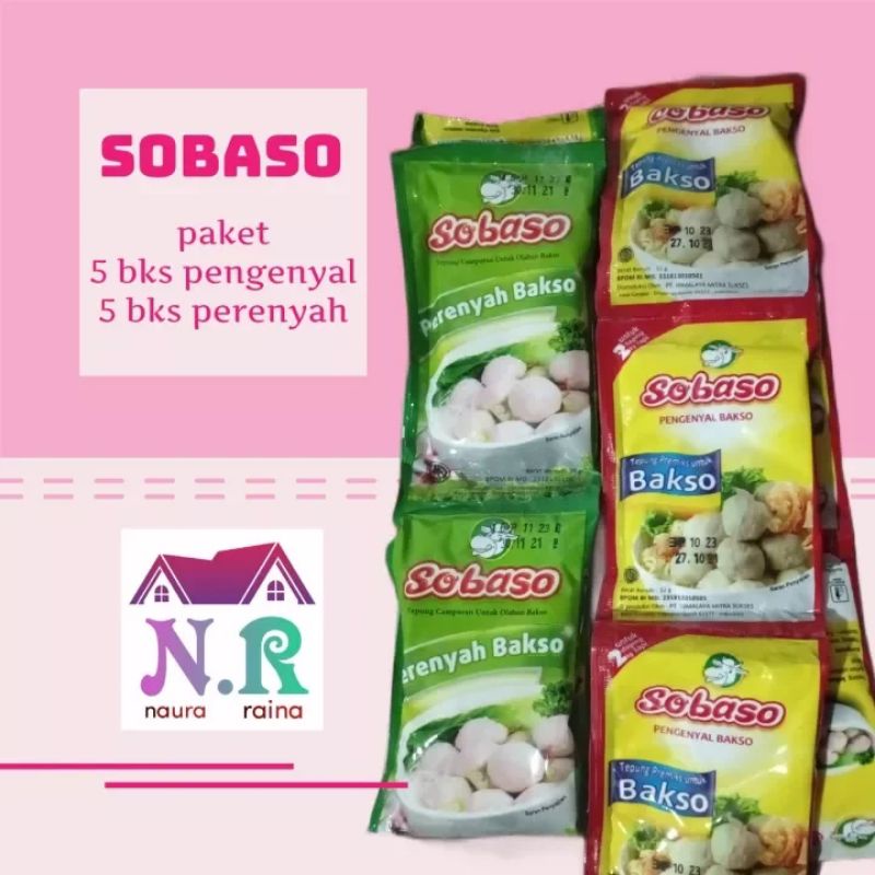 

Sobaso tepung pengenyal perenyah paket 10 pcs