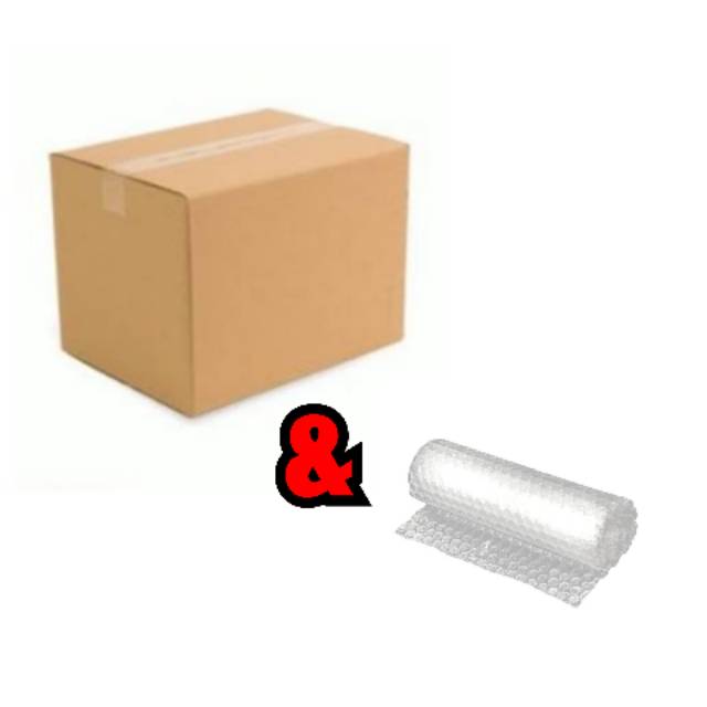 

BUBBLE WRAP & DUS TAMBAHAN DEMI KEAMANAN PACKING