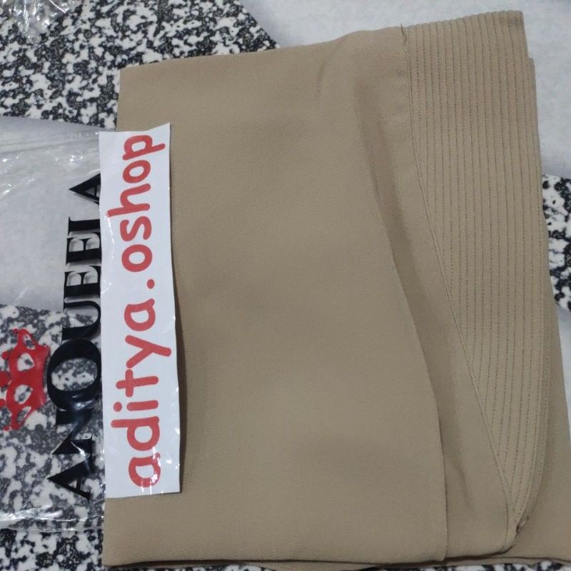 (Bisa COD) Leaf Khimar Cerutty Anqueela Syafaluma-Khaki