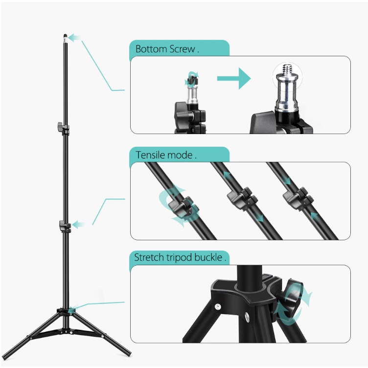 #LC-AccHp Tripod 1.6 M Tripod Stand Handphone