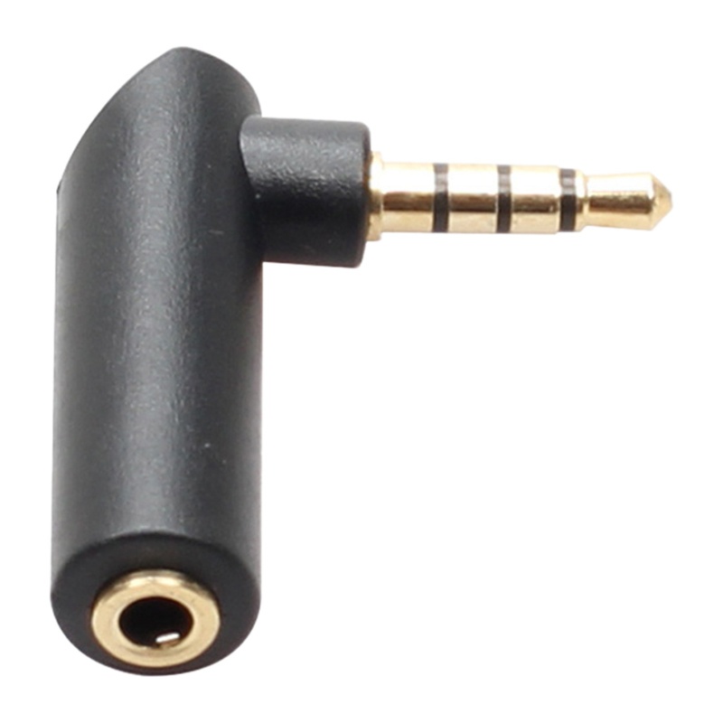 zzz 3.5mm Male to Female 90 Degree Right Angled Adapter Converter for Headphone