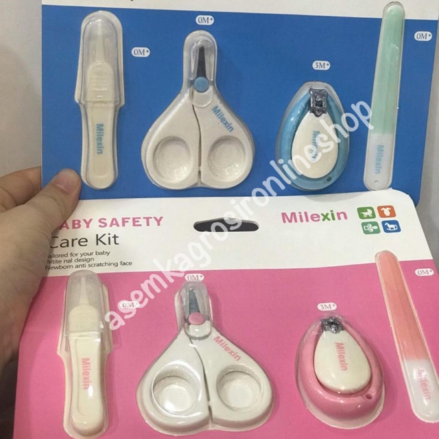 BABY CARE KIT 6 PCS DAN 10 PCS / gunting kuku bayi set / gunting kuku set