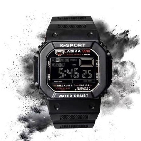 Jam Tangan Digital Lasika L8109 Fashion Anti Air Bisa Berenang