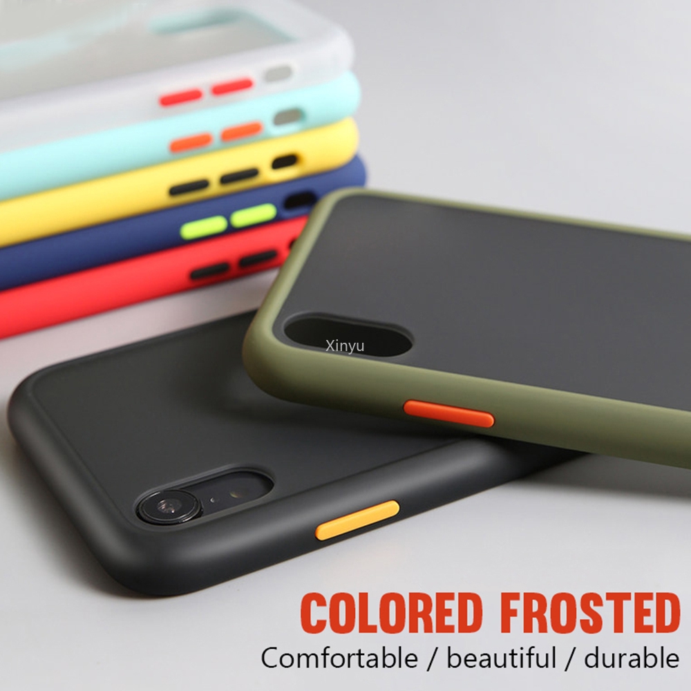 Case Transparan Matte Untuk Vivo 1806 1802 1808 1812 1811