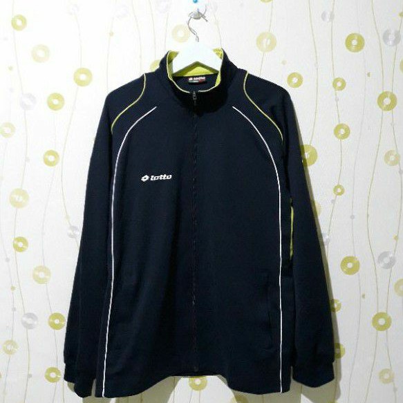 Jaket tracktop lotto navy