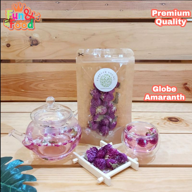 

Tea Premium Quality Teh Bunga Kering Dried Globe Amaranth