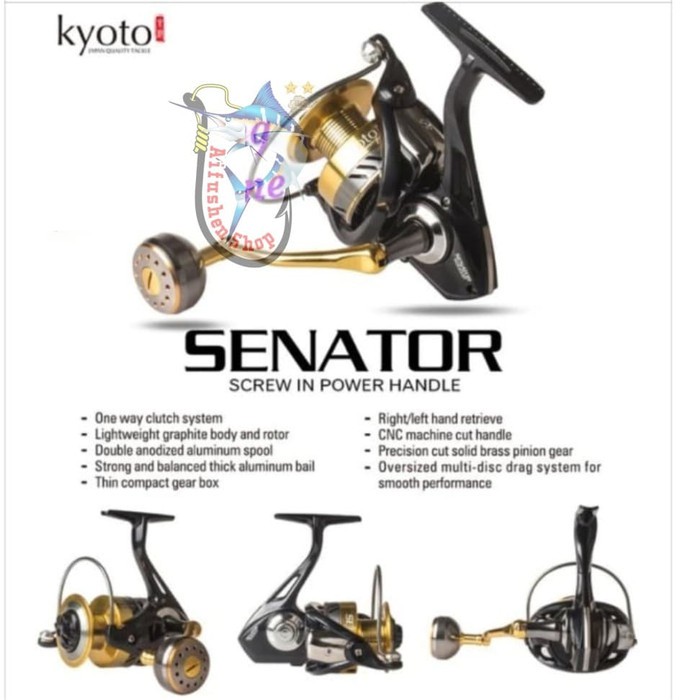 REEL KYOTO SENATOR 4000 HP Power Handle