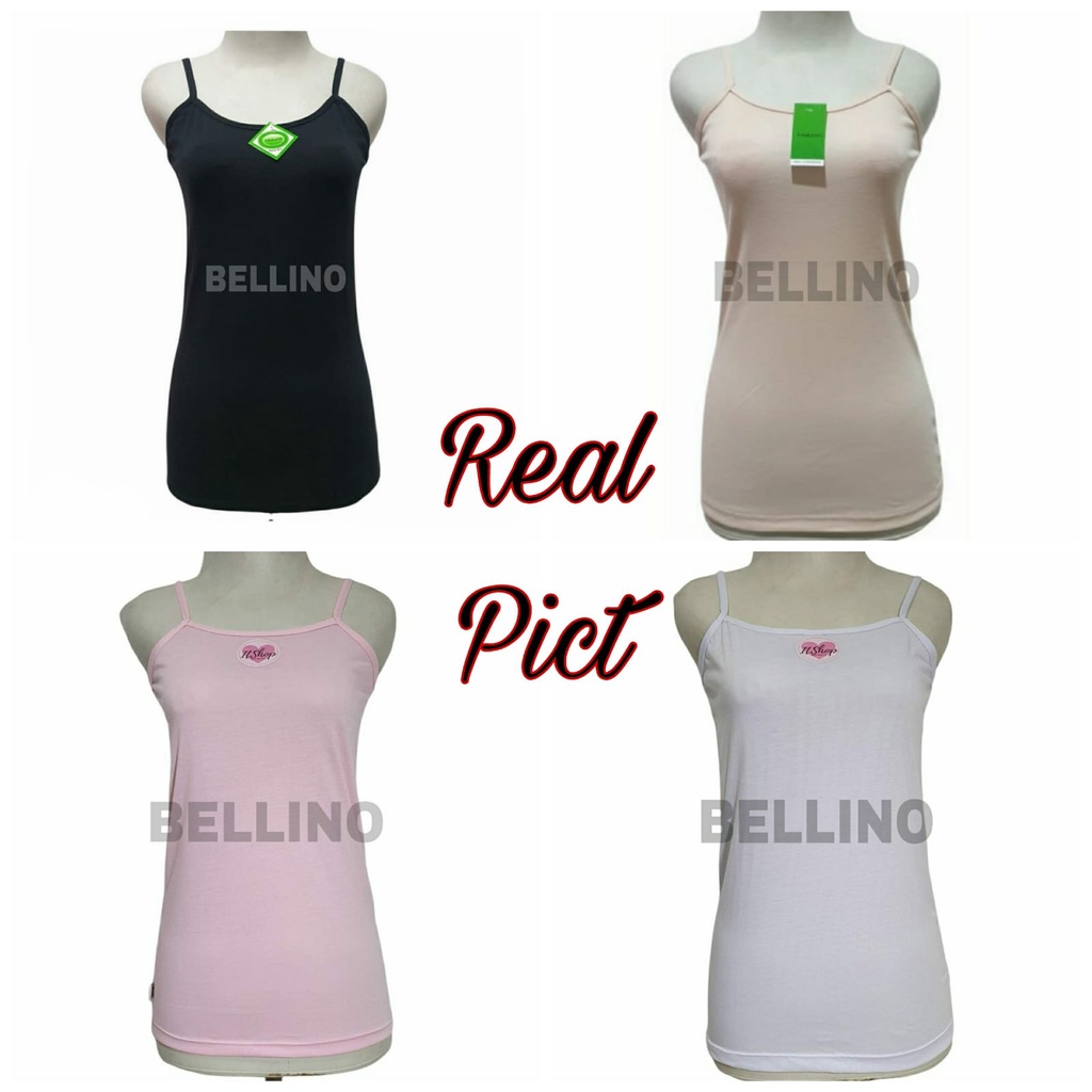 Tangtop Cewek Murah  Warna Random Emily Tank Top / Tanktop Wanita Tali Kecil Murah Singlet Wanita Tali Lebar Tangtop Cewek Murah Tank Top  TenTop Tanktop Dalaman Wanita Polos