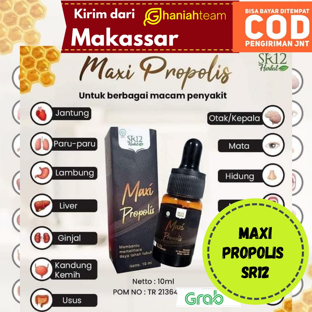 Jual MAXI PROPOLIS SR12 100% BRAZILIAN PROPOLIS LIQUID DENGAN NANO ...