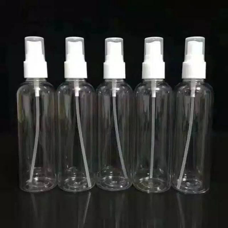 Botol Spray Plastik 100 ML Bening