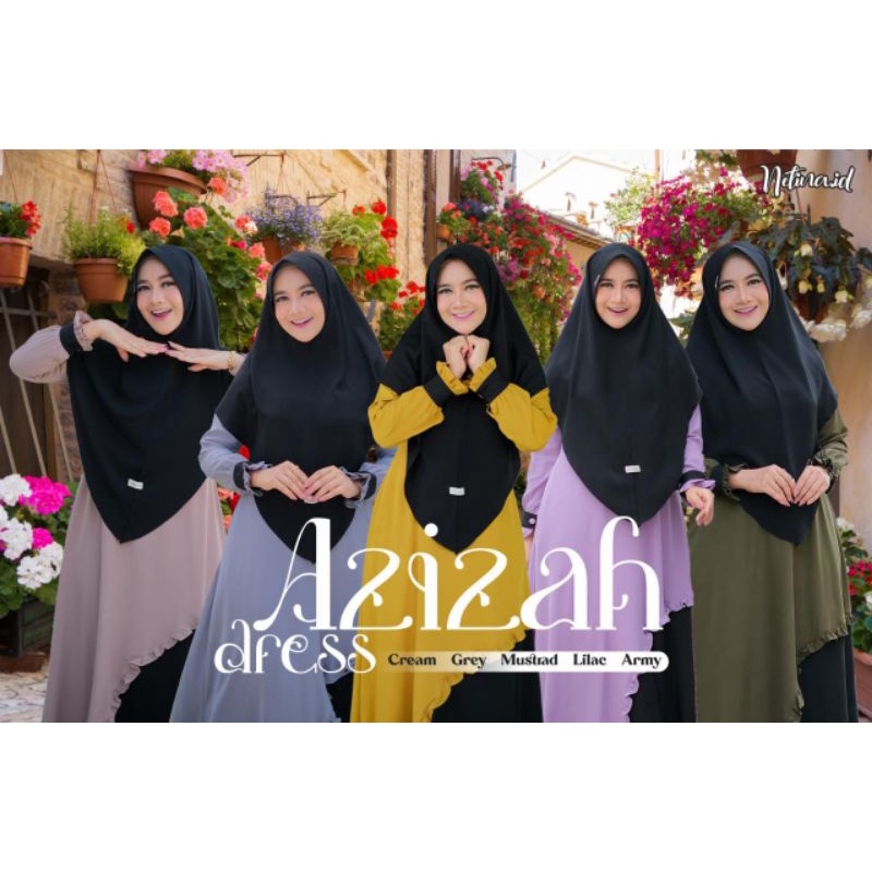 ORI AZIZAH DRESS BY NETINA (OPEN PO)