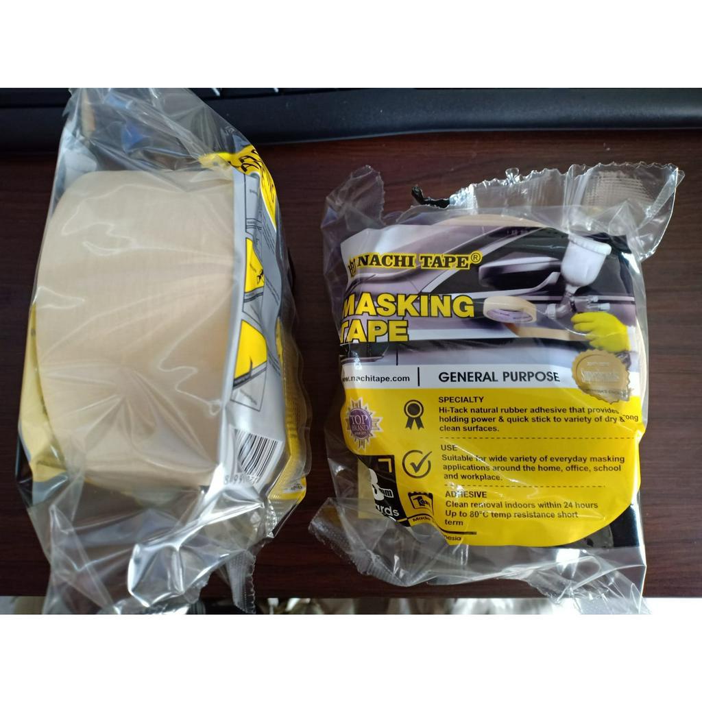

masking tape/isolasi lakban kertas NACHI 48mm x 20Y