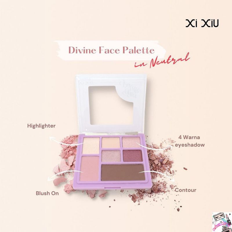 ☃Cutezz_Ching1☃Xi Xiu Divine Face Palette - Eyeshadow Palette