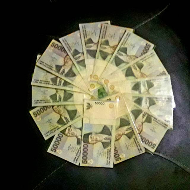 Uang kuno 50000 tahun 1999