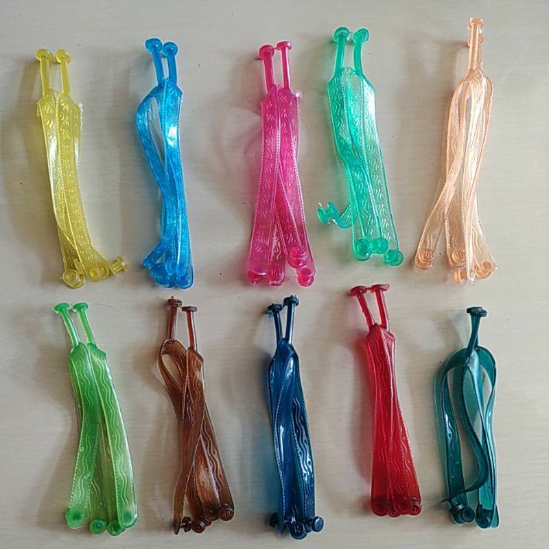 Tali jepit sandal warna warni ukuran 9-10,5 bisa untuk semua merk sandal, swallow, Ardiles,mely dll,