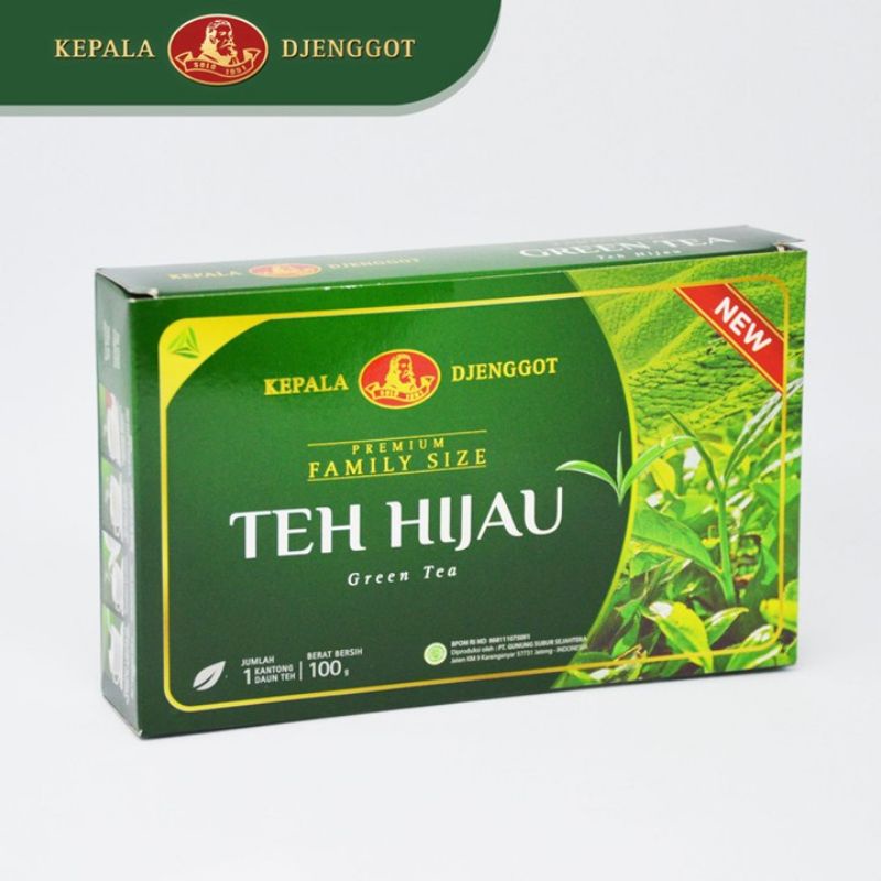 

Teh Hijau Kepala Djenggot 100gr Family size