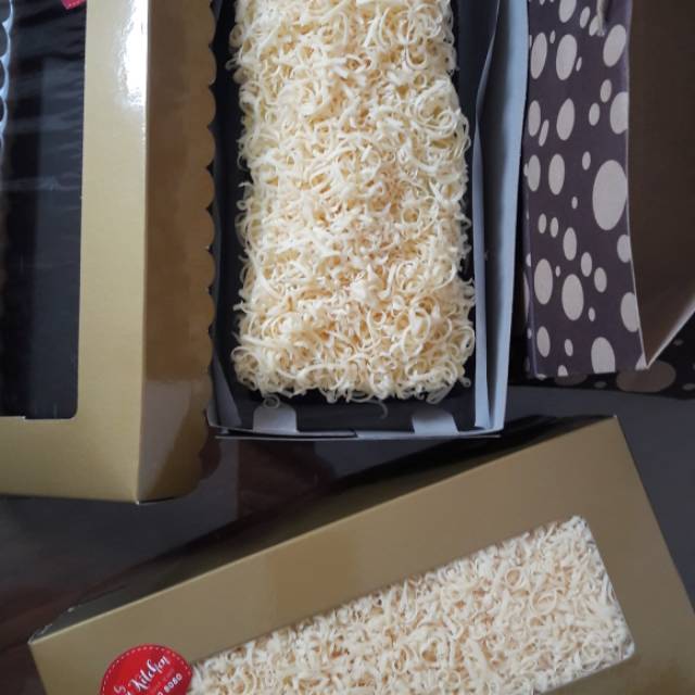 

Bolu kukus ketan hitam keju