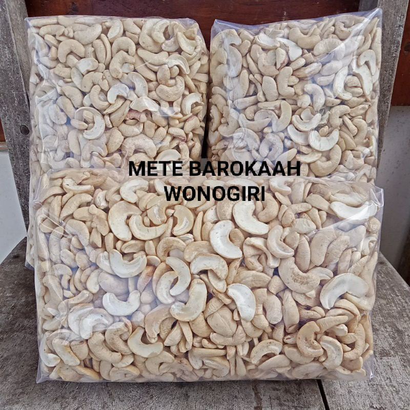 

KACANG METE/MEDE WONOGIRI MENTAH BELAH 2 super premium